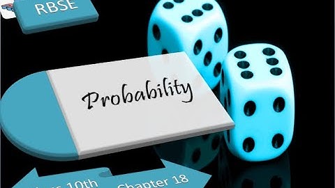 Probability | Class 10th | Chapter 18 | Exercise 18.1 | RBSE