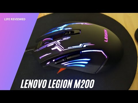 Lenovo Legion M200 RGB Gaming Wired USB Mouse Unboxing and first impression.