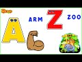 ABC Learning For Toddlers | A to Z Learning Videos | ABC Learning For Kids | A to Z Words