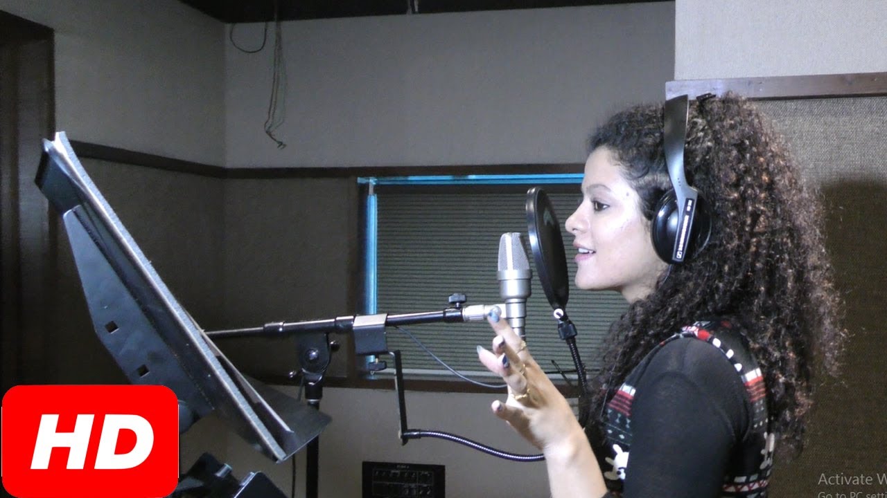 Palak Muchhal ''Hawa Ke Jhonko Se'' Song Recording By ENZY STUDIO On Bollywood Adda