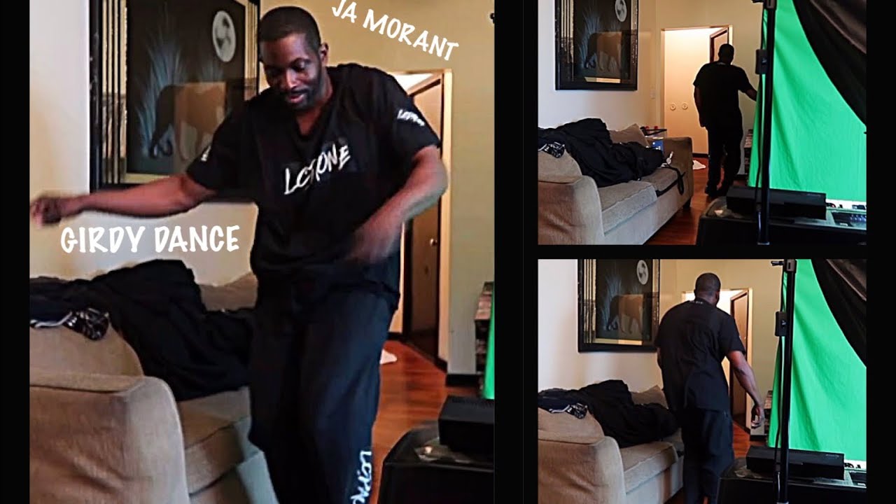 I DID THE GIRDY DANCE JUST LIKE JA MORANT DO IT BUT IN MY CROCS ...