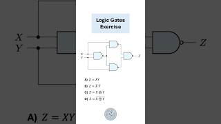 Logic Gates/Boolean Algebra Exercise #electricalengineering #computerengineering