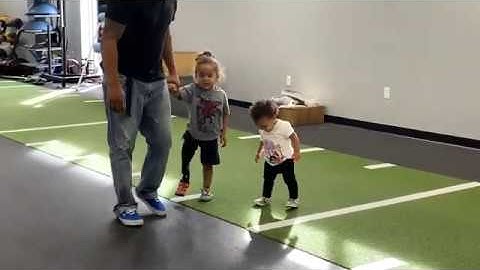 Sky on his First Prosthetic Running Leg Blade