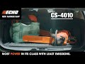 New ECHO CS-4010 41.6 cm³ farmer chainsaw.