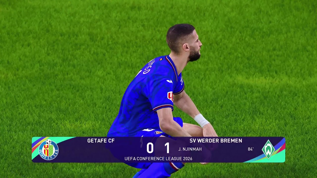 Getafe 0x1 Werder Bremen - Semifinal / UEFA Conference League 2026 (2) * eFootball™ 2026