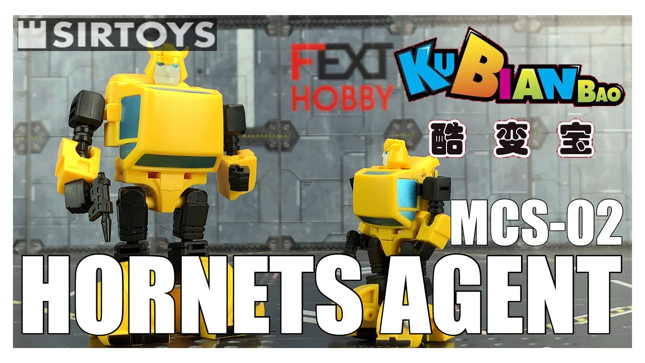 Kubianbao MCS-02 HORNETS AGENT Oversize NewAge FLIPPER Bumblebee