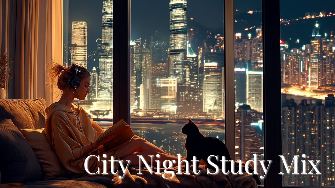 City Night Study MIX📗Late Night Study & Self-Growth Playlist