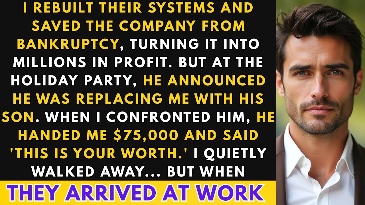 I Saved the Company. He Replaced Me With His Son. Big Mistake.  | Office Revenge