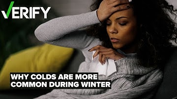 Yes, colds and flu are more common in winter. Here