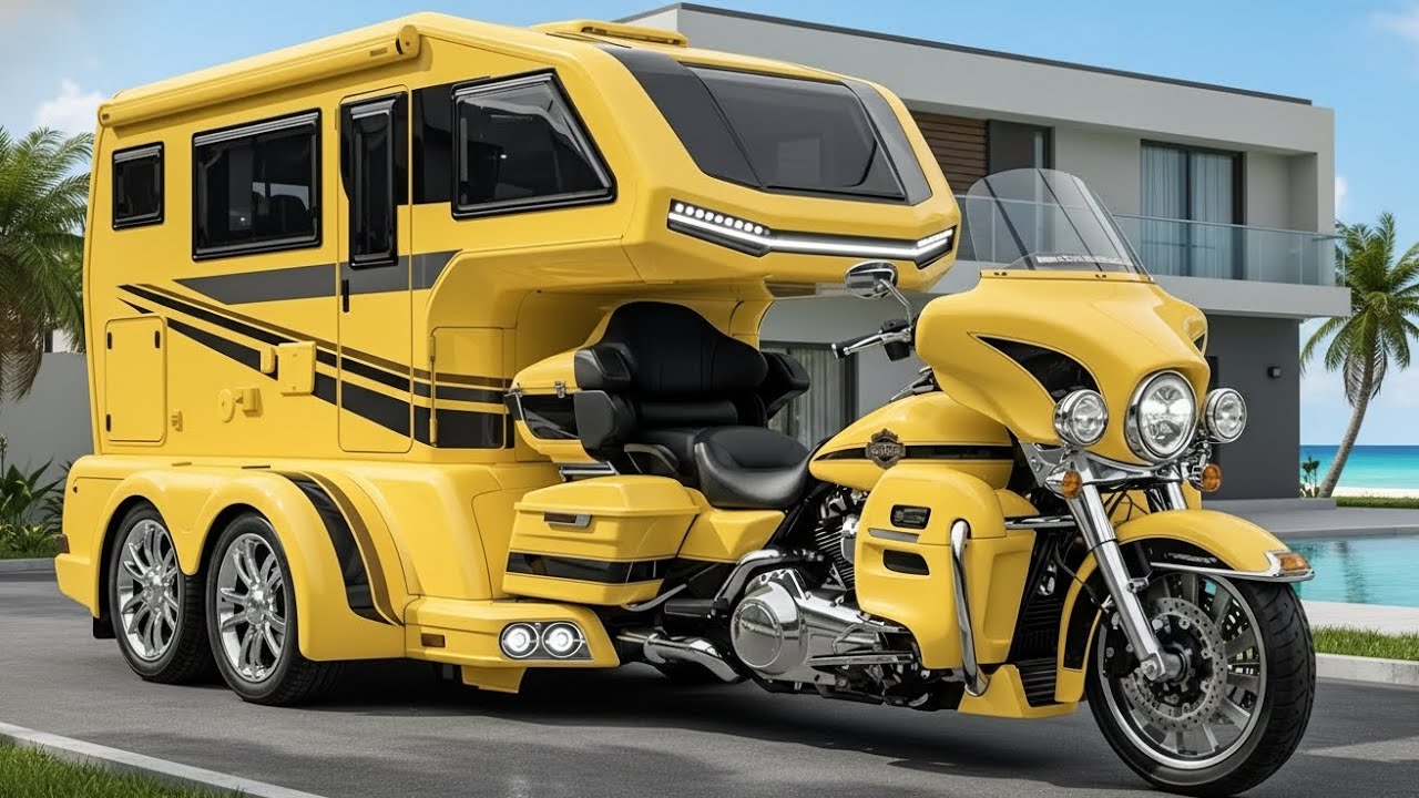 “2026 Harley-Davidson Motorhome Trike – The Ultimate Luxury RV on 3 Wheels!”