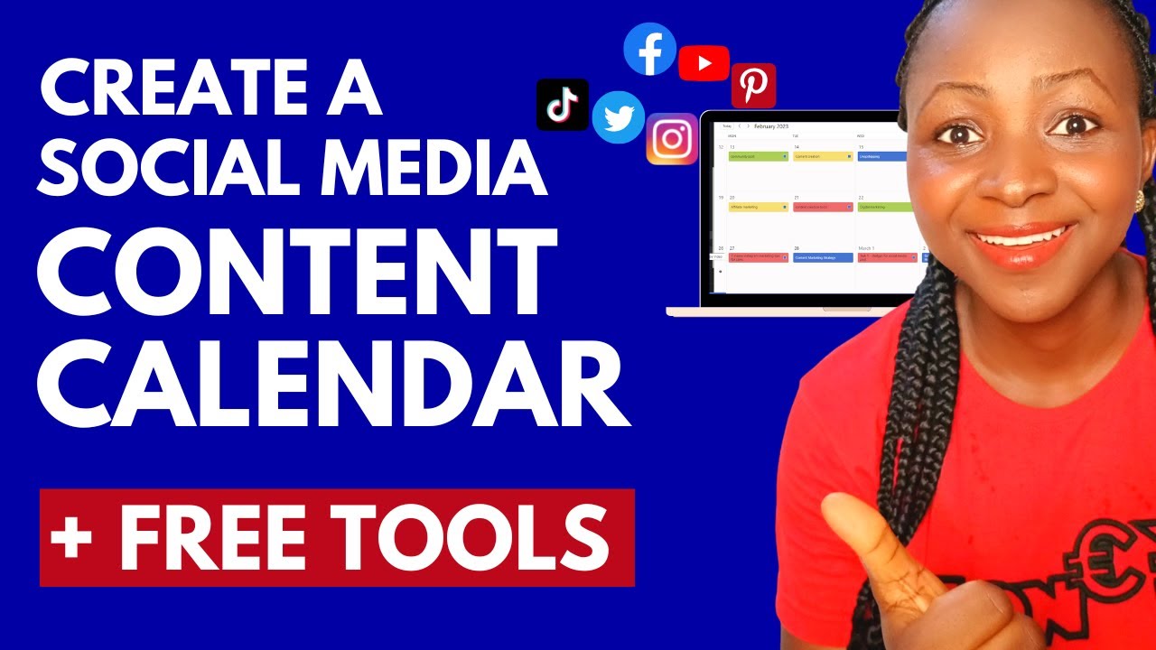 How To Create A Content Calendar For Social Media (+ Free Tools)