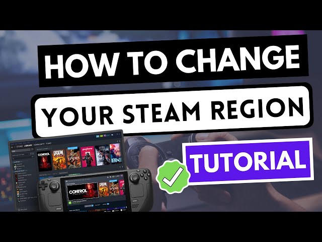 How to change your Steam region in 2023 (Easy Steps)