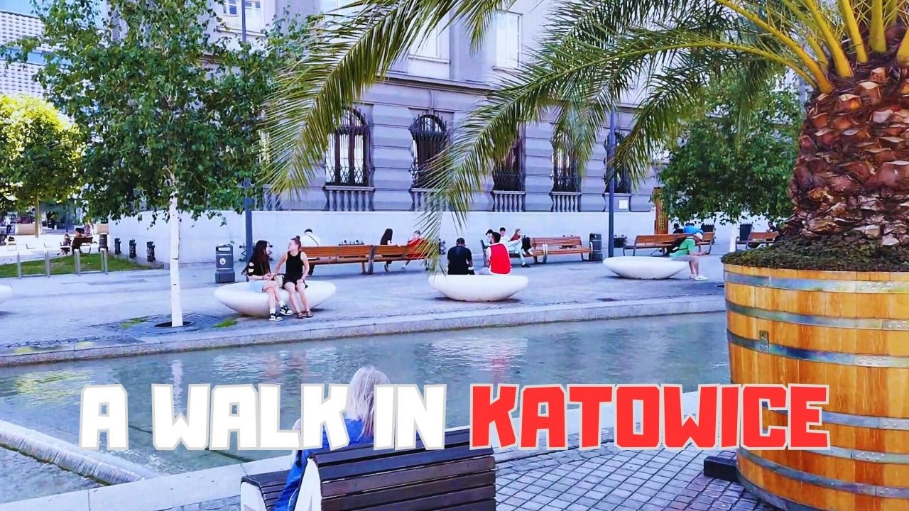 Discover Katowice: Lush Walking Tour to Stunning Palms in Poland 🌴🇵🇱 | Polish Walk Adventure!