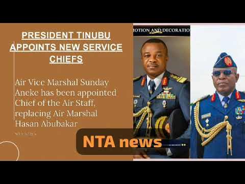 PRESIDENT BOLA TINUBU CHANGES SERVICE CHIEFS