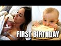 HAPPY 1ST BIRTHDAY ASHER CHATWIN | Baby Turns One Birthday Party Celebration
