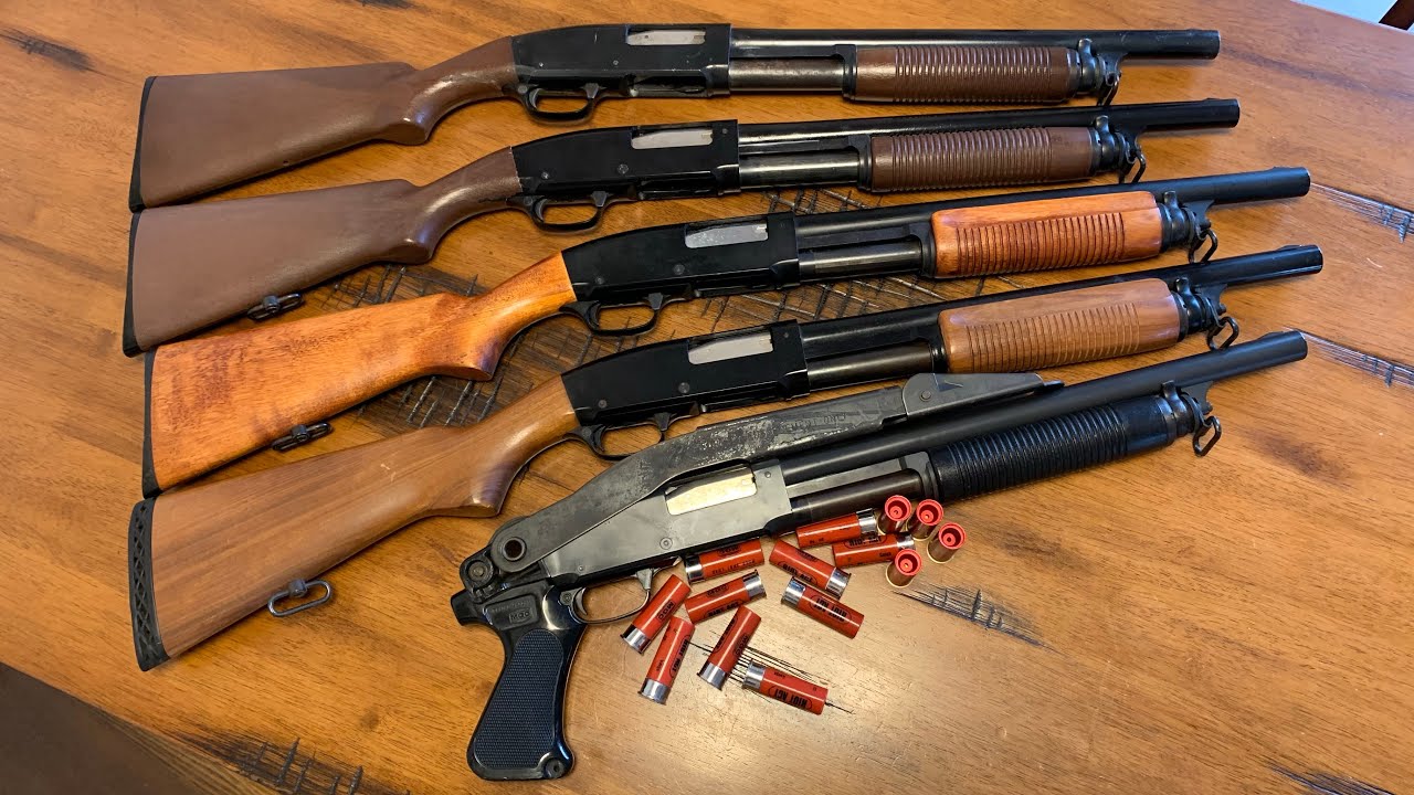 MGC REMINGTON model31RS2 RIOT SHOTGUN - YouTube