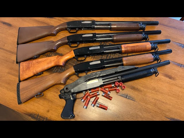 MGC REMINGTON model31RS2 RIOT SHOTGUN - YouTube