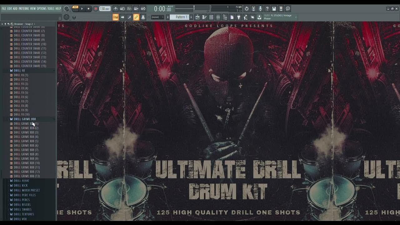 (FREE) Drill Drum Kit 2022 Free Drum Kit Download YouTube