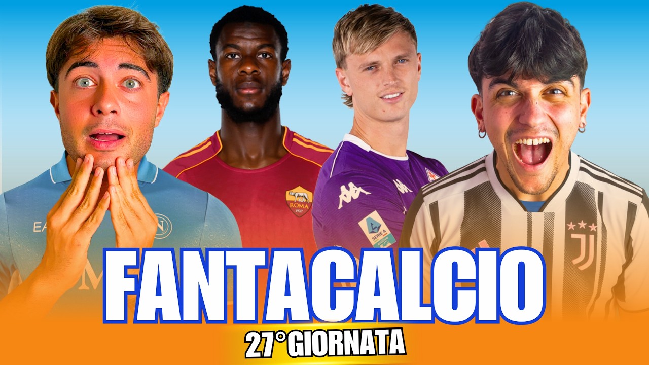 😡 FURIA MCMIMMO! REAL PALERMO PRIMO? 27ª GIORNATA del nostro FANTACALCIO! 🏆⚽️