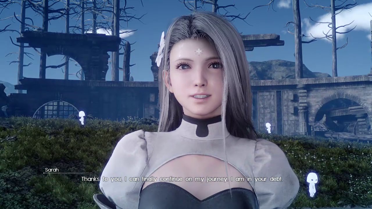 final fantasy 15 spear girl