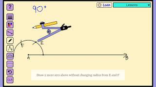 Famous How to draw a 90 degree angle without protractor | Only with compass and straight edge ( ruler ) Wealth