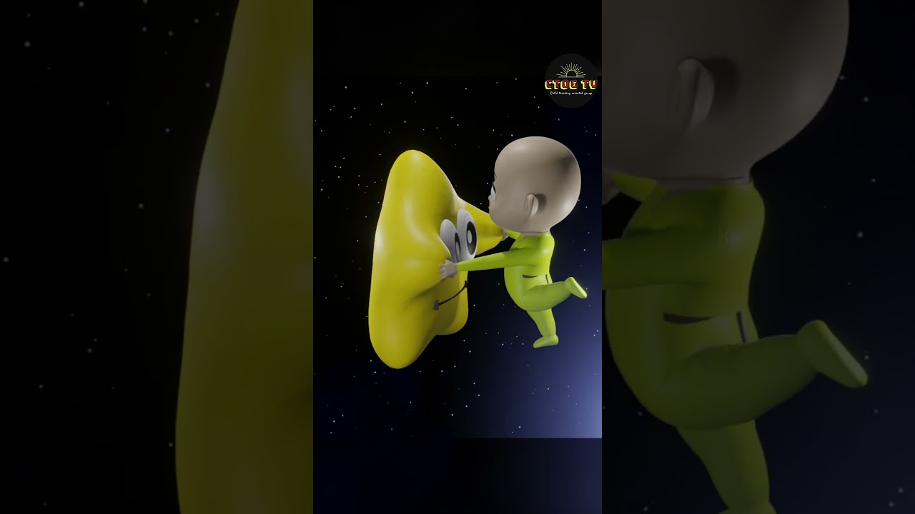 चंदा मामा दूर के Chanda Mama Door Ke I 3D Hindi Rhymes For Children | Hindi Poem | CTOG TV