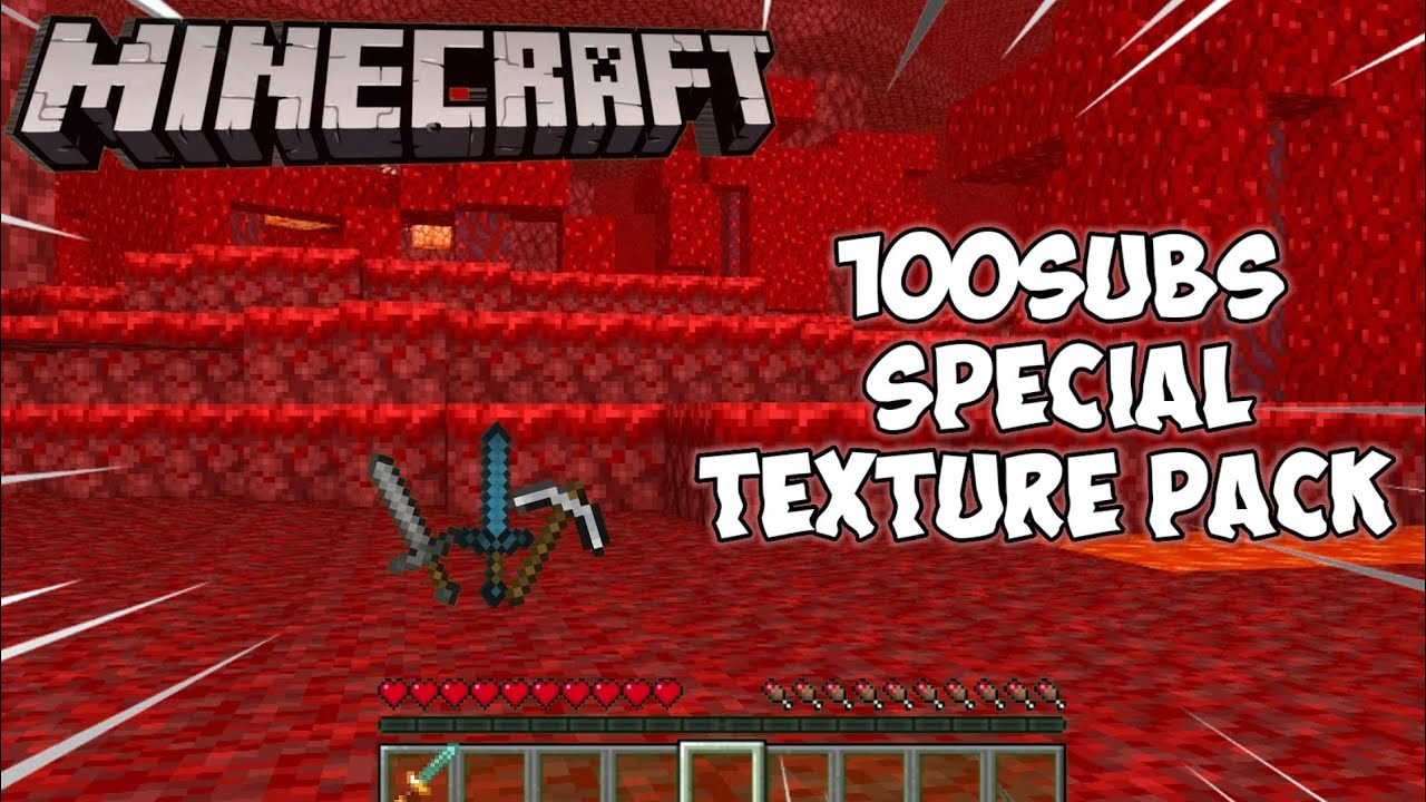 100Subs Special Texture Pack🔥 + Texture Pack Showcase Map Download # ...