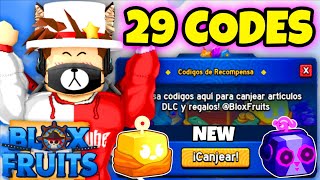 29 CODIGOS DE BLOX FRUITS CODES ROBLOX *ABRIL 2024*