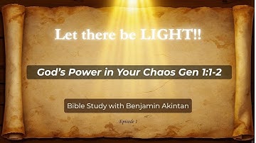 Let There Be Light: God