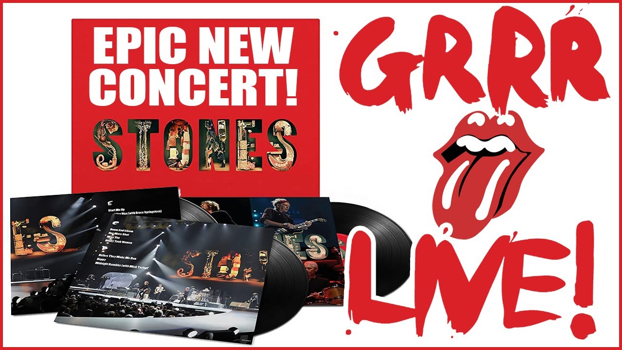 EPIC Rolling Stones Concert! GRRR LIVE! feat. Springsteen & Lady -