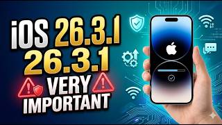 !iOS 26.3.1 is Here: Why You MUST Update Now