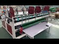 JWY Semi automatic Folder Gluer For Corrugated Box