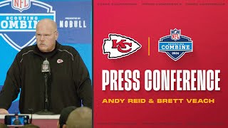 Andy Reid and Brett Veach Speak with the Media at the 2024 NFL Combine | Kansas City Chiefs