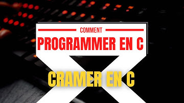 Comment programmer Cramer en C (part 2)