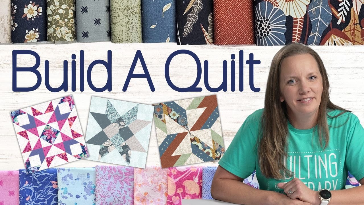 Join Me for a Brand New Build a Quilt Block of the Month from Angela Walters