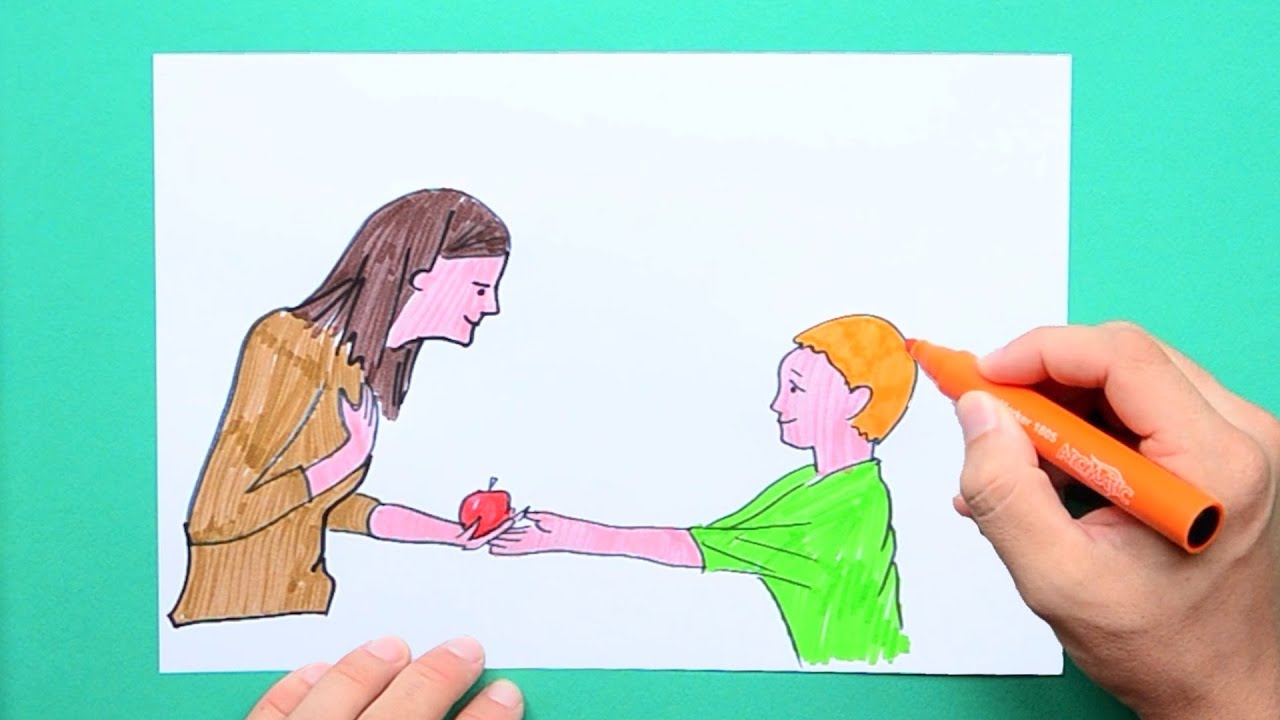 How to draw Teacher's Day Greeting Card - YouTube