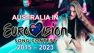 Australia In Eurovision Song Contest 2015-2023