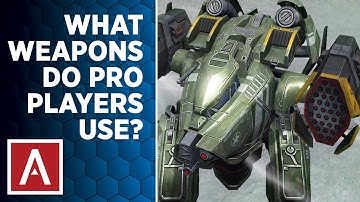 War Robots [WR] Tutorial - What WEAPONS do PRO PLAYERS use?