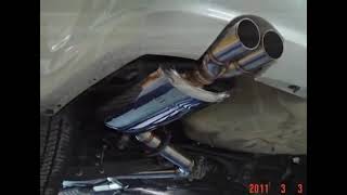 Subaru legacy exhaust system sound