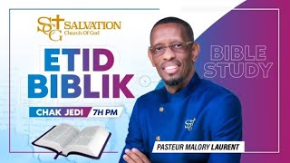 Etid Biblik |Salvation Church of God |5/16/2024 |Pasteur Malory Laurent  |Prerecorded service