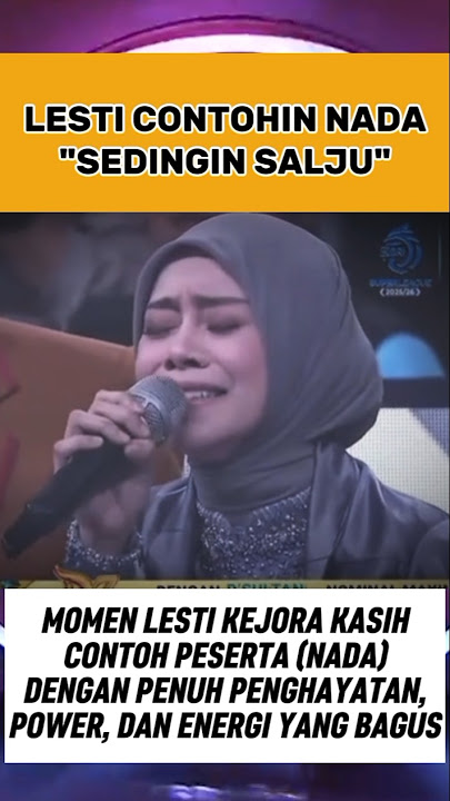 LESTI KASIH CONTOH PESERTA! 