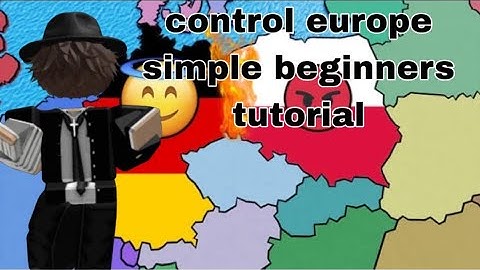 Simple control Europe tutorial | for beginners