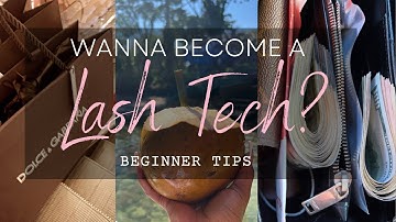 RICH OFF LASHES💕 | BEGINNER LASH TECH TIPS + ADVICE