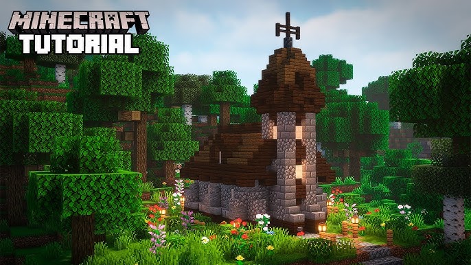 Tutorial: Plantação Decorada Linda para Minecraft 