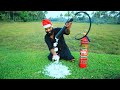 HOW TO MAKE DRY ICE AT HOME USING FIRE EXTINGUISHER | M4 TECH |