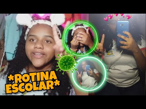 MINHA ROTINA ESCOLAR REALZONA!✨ *pós covid*