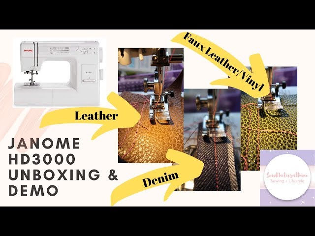 Beginner Sewing Machine Review - HD 1000 Heavy Duty- Unboxing and