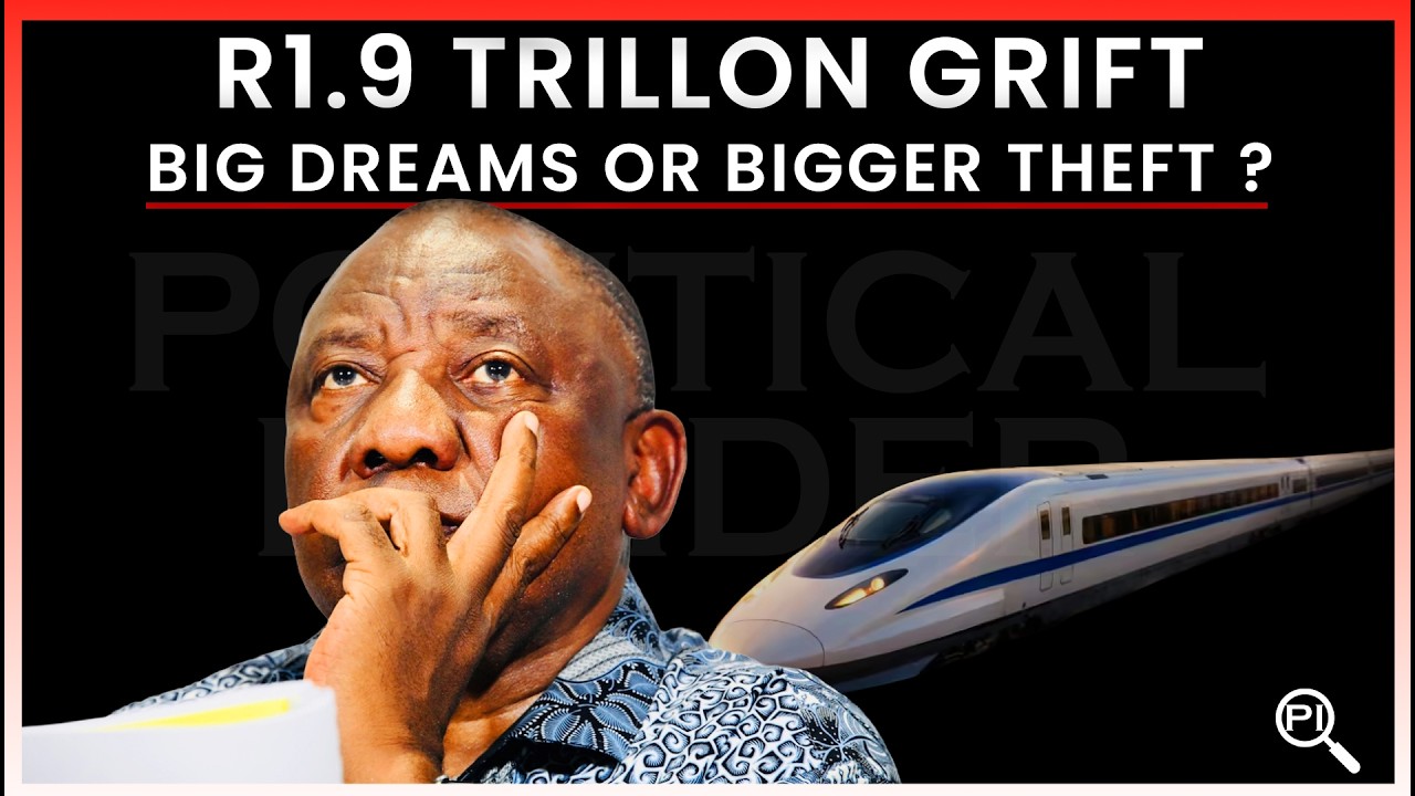 Political Insider 259 

South Africa’s rail “master plan” wants R1.9 trillion including bullet trains.
E-toll gantries stay up… and now government says they’ll fight crime.
Meanwhile the SIU exposes how foreign pastors allegedly milked SA with help from crooked officials.
Sponsored by Trade Nation (details below).
Subscribe for daily updates.

Don’t just complain get involved, share this conversation, and subscribe for more Political Insider insights.
Join Trade Nation Today 
https://go.tradenation.com/visit/?bta=37658&brand=tradenation
Follow @sonacoza on TikTok, Instagram, X, and Facebook
Produced by Podcast Room JHG https://www.podcast-room.co.za