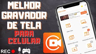 Como GRAVAR a TELA do seu CELULAR de modo profissional - XRecorder