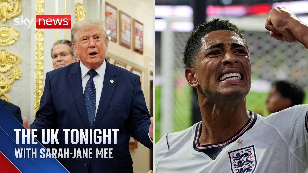 England’s World Cup win overshadowed by Trump | The UK Tonight